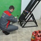 Ежегодное освидетельствование огнетушителя передвижного