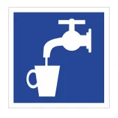 Знак D-02 (Питьевая вода)