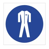 Знак М-07 (Работать в защитной одежде)
