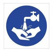 Знак М-17 (Мыть руки)