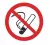 Знак P-01 (Запрещается курить)