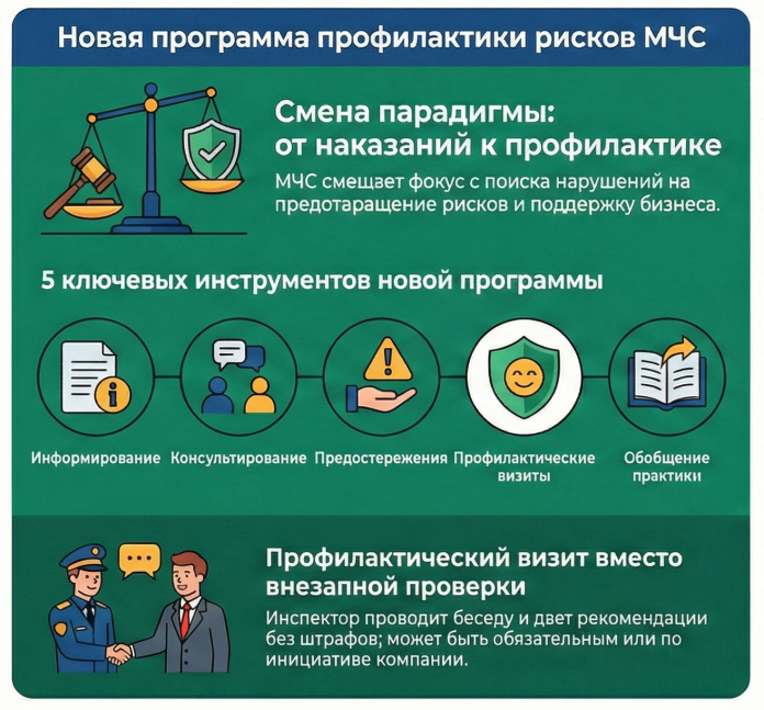 МЧС России утвердило Программу профилактики рисков на 2026 год профилактики рисков на 2026 год
