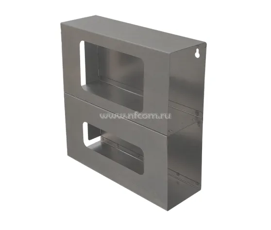 Диспенсер для масок и перчаток двухсекционный 