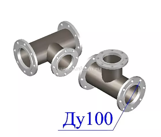 Подставка фланцевая ППФ (сталь) d-100мм
