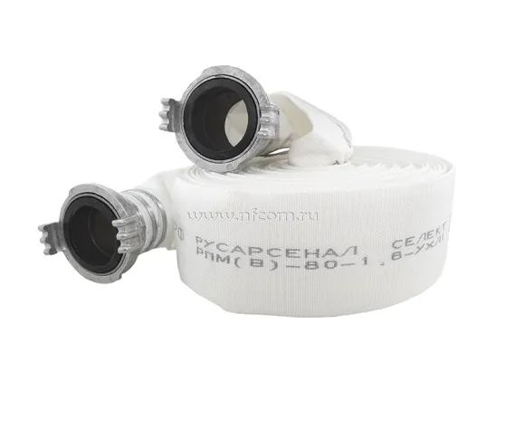 Рукав пожарный "Селект" РПМ(В)-80-1,6-УХЛ1 c ГР-80А/П 