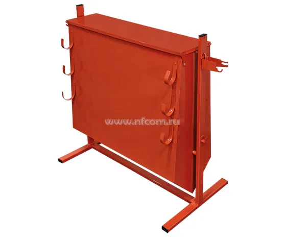 Стенд пожарный металлический “Бункер” 