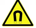 Знак W-13 (Внимание. Магнитное поле)
