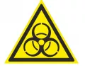 Знак W-16 (Осторожно. Биологическая опасность (Инфекционные вещества))